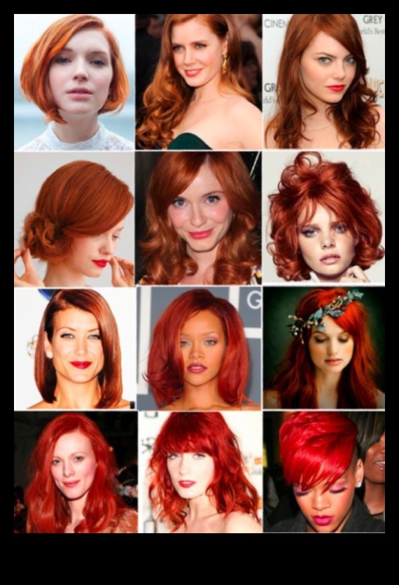 Διαχρονική κομψότητα: Vintage κόκκινα και καστανά χτενίσματα για μια κλασική έκκληση