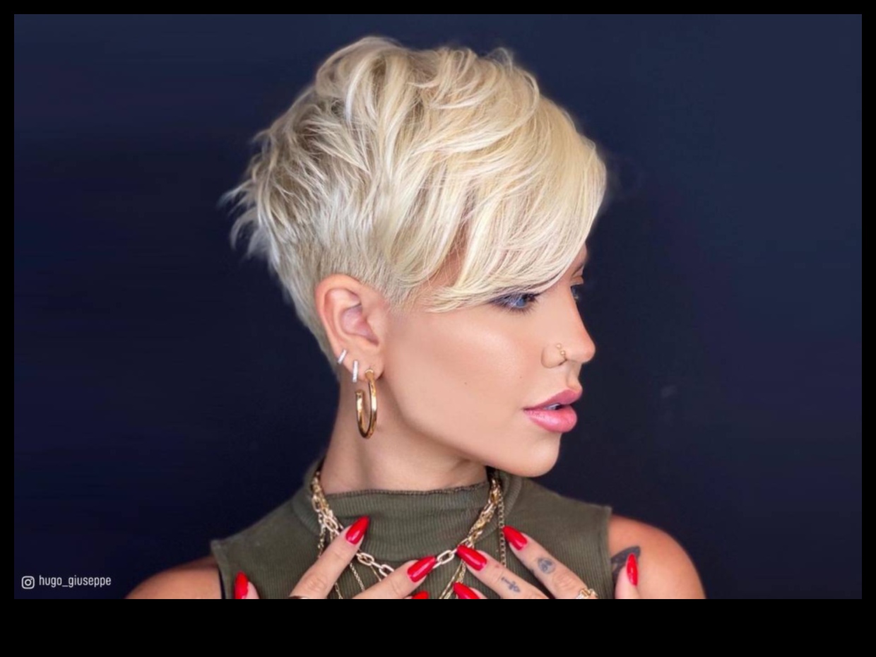 Blonde Pixie Power Μια τολμηρή δήλωση για κοντά και αυθάδη χτενίσματα 1 Ξανθό Pixie Power: Κοντά και αυθεντικά χτενίσματα για μια τολμηρή δήλωση